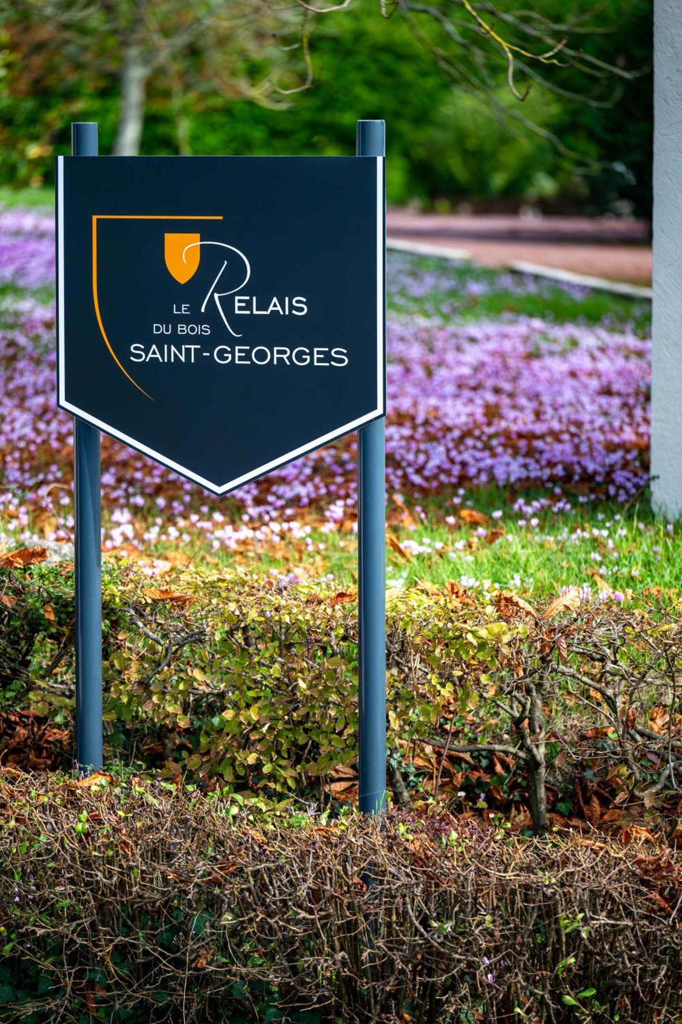 Relais Du Bois Saint Georges - Hotel De Charme Saintes Eksteriør billede